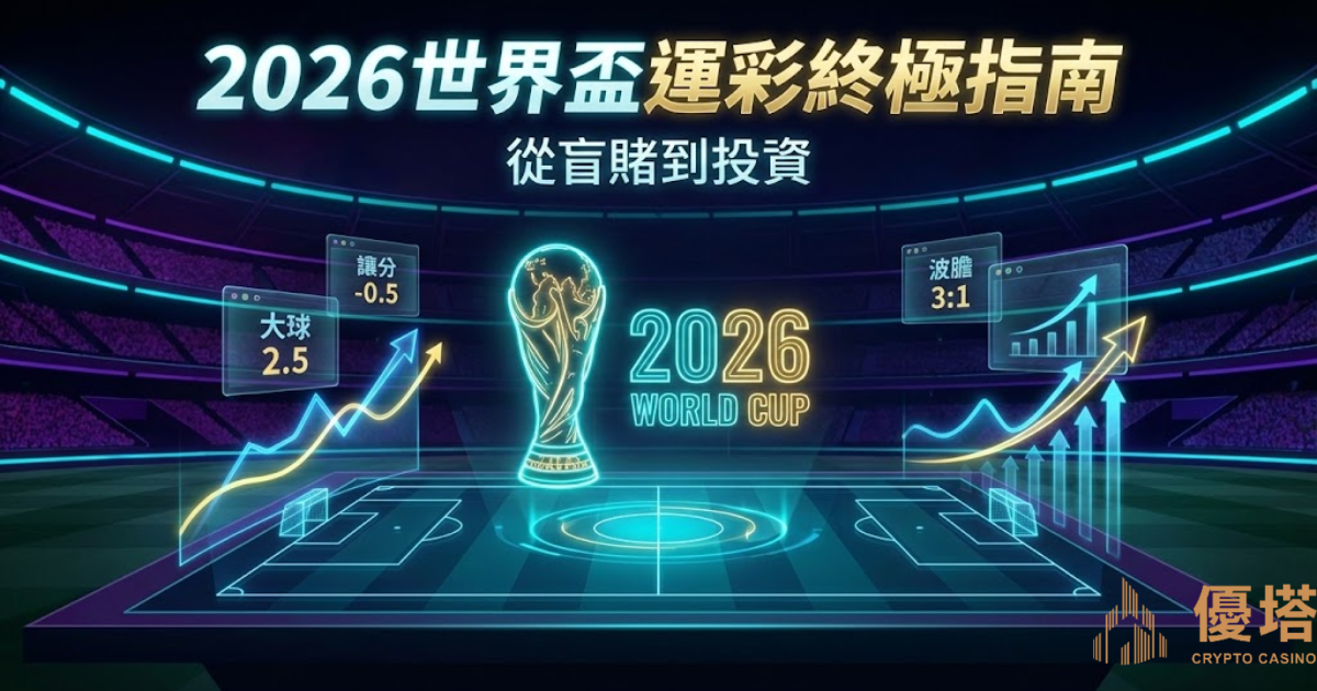2026世足運彩玩法與盤口教學